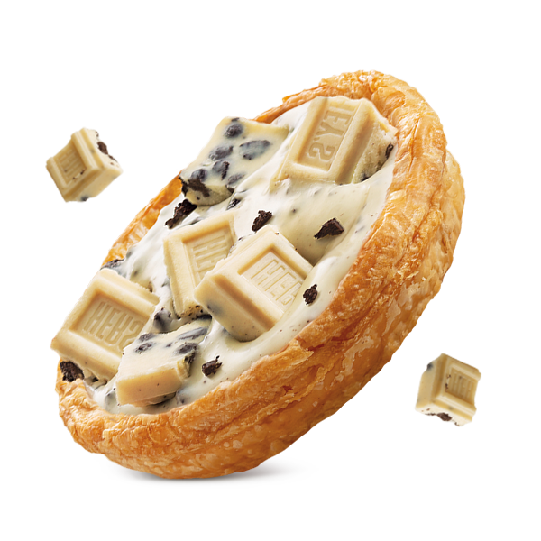 Imagem esfiha chocolate branco Imagem esfiha chocolate branco