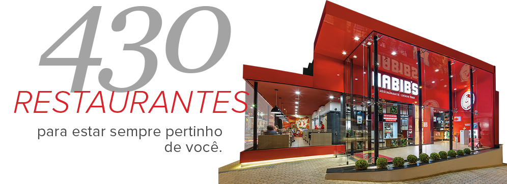 430 restaurantes para estar sempre pertinho de você
